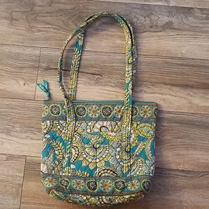 Vera Bradley Peacock pattern tote